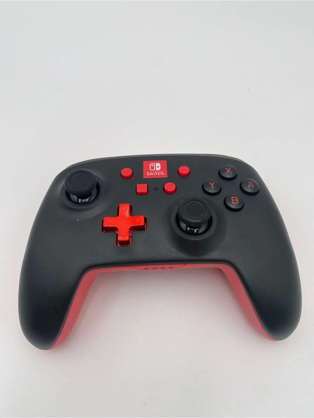 Nintendo Switch Controller in Black with Red Accents